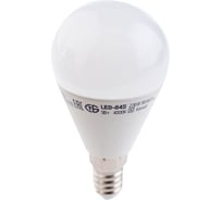 Лампа IEK LED, G45, шар, 9вт, 230В, 4000К, E14 LLE-G45-9-230-40-E14 16459908