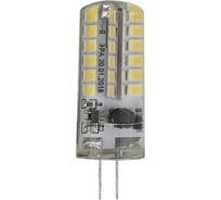 Набор лампочек ЭРА STD LED JC3,5W12V840G4 светодиодные (EC) G4, 3,5 Вт, капсула, теплый белый свет, 10 штук Б0056484