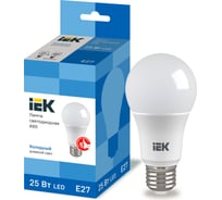 Лампа IEK LED A80 шар 25Вт 230В 6500К E27 LLE-A80-25-230-65-E27 16527076