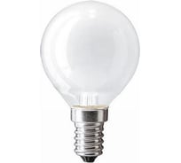 Лампа накаливания PHILIPS Stan 60W E14 230V P45 FR 1CT/5X10F 926000003897