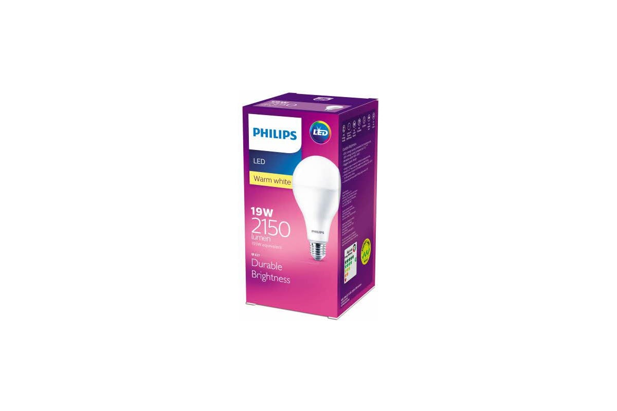 Светодиодная лампа PHILIPS E27 19W = 160W теплый дневной свет EyeComfort  929002004049