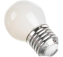 Лампа Gauss Filament, шар, 9W, 610lm, 4100К, Е27, milky, диммируемая, LED, 1/10/50 105202209-D