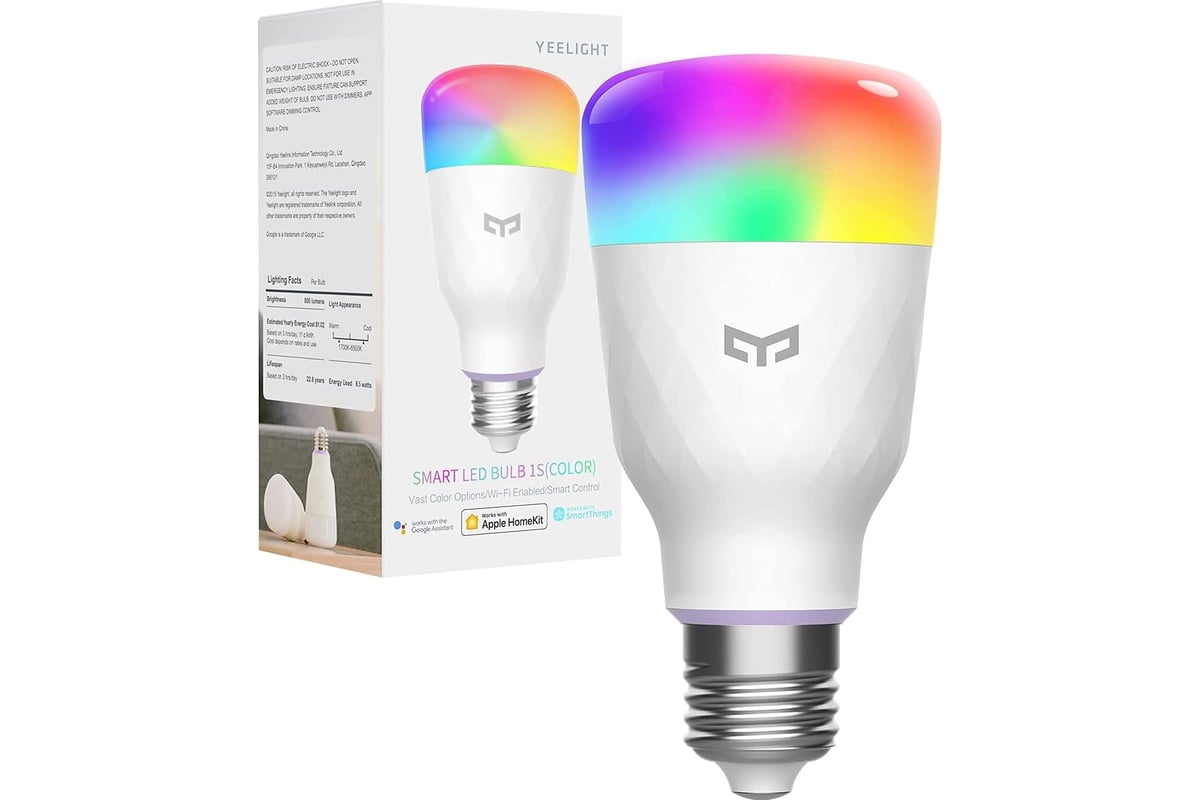 Smart led bulb 1s color. Smart led bulb 1s color