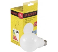 Светодиодная лампа Eurolux LL-E-A80-25W-230-4K-E27 груша, 25Вт, нейтральный, Е27 76/2/76