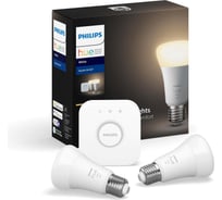 Набор из 2 белых ламп и блока управления освещением Philips Hue 929001821618 HUE Беспроводной пульт