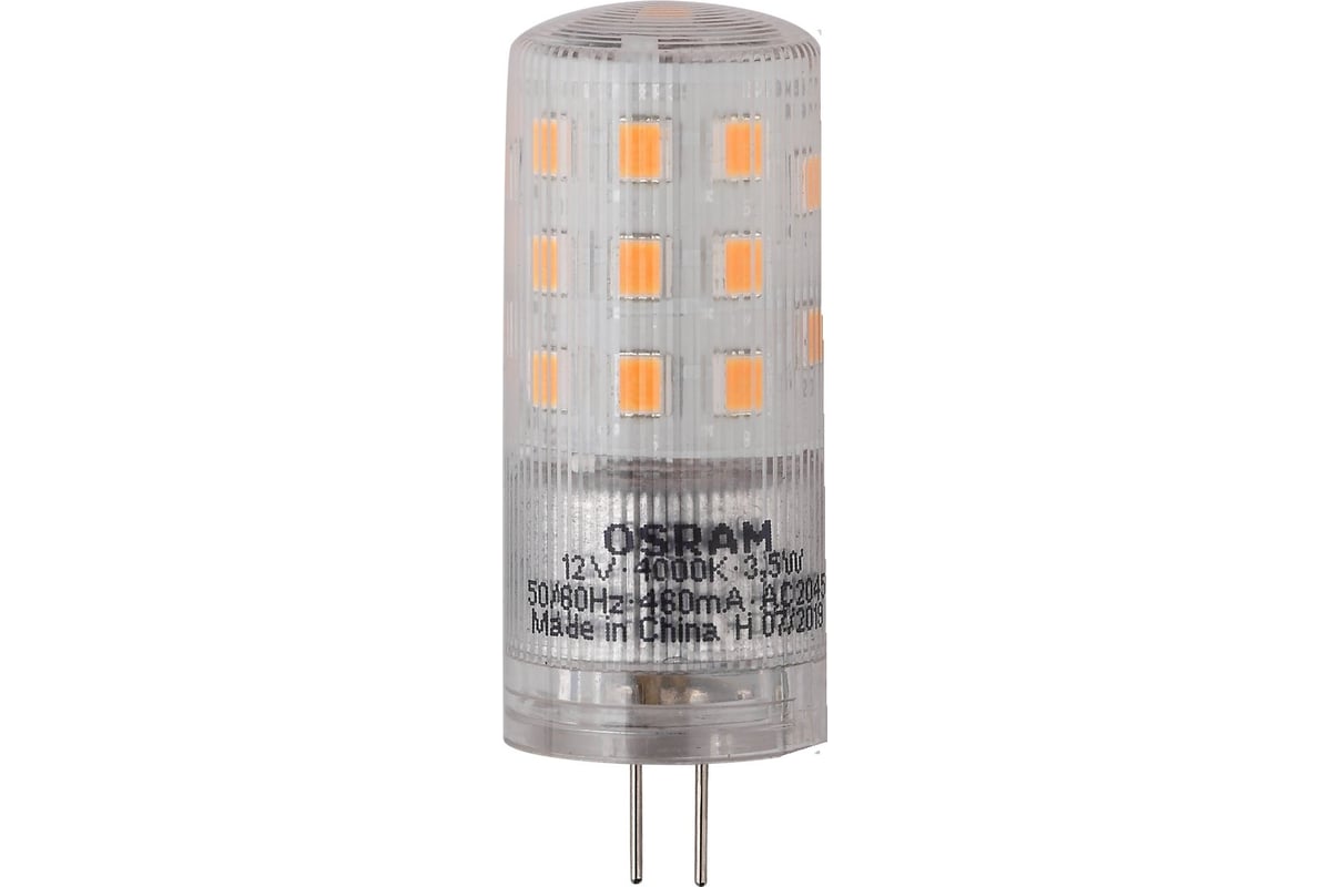 Светодиодная лампа OSRAM LED STAR, капсульная, 35Вт, G4 450 Лм, 4000 К ...