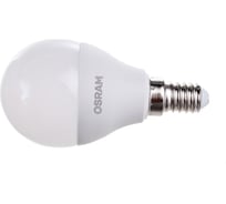 Светодиодная лампа OSRAM LED Value P E14 800лм 10Вт замена 75Вт 3000К теплый белый свет 4058075579712 18135157