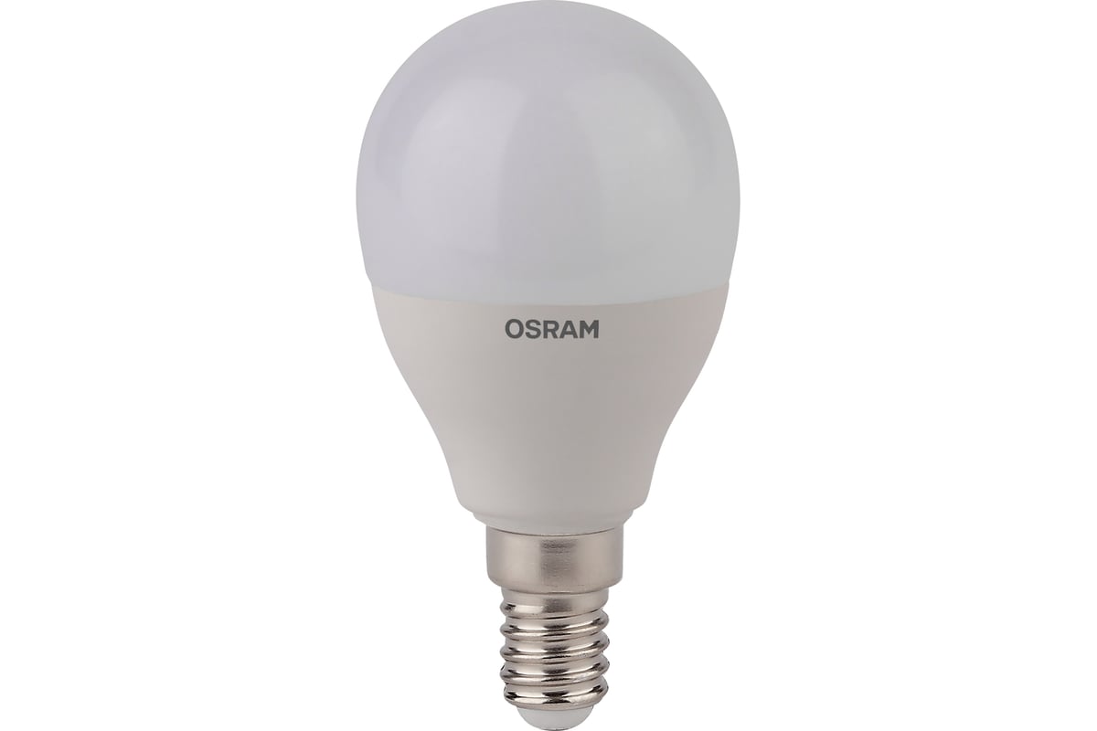 Лампа светодиодная OSRAM E14, 6.5Вт