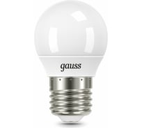 Лампа Gauss Шар 9.5W 950lm 6500K E27 LED 105102310