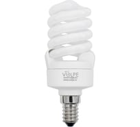 Энергосберегающая лампа Volpe 220-240V, 15W, E14, 2700K, картон CFL-S T2 1674