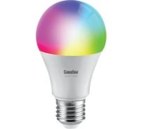 Светодиодная лампа Camelion Smart Home LSH11/A60/RGBСW/Е27/WIFI 11Вт Е27 RGB+DIM+CW 220В 14499
