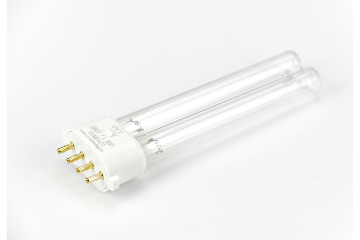 Бактерицидная ультрафиолетовая лампа UVT ДКБУ 7 L 2G7 COMPACT ...