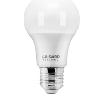 Светодиодная лампа Grisard Electric шар A60 Е27 11Вт 3000К 220В GRE-002-0003(1)