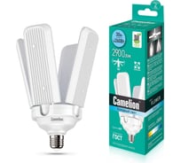 Светодиодная лампа Camelion LED30-HW/845/E27 трансформер 30Вт, 4 лепестка поворотные, 220В 14911