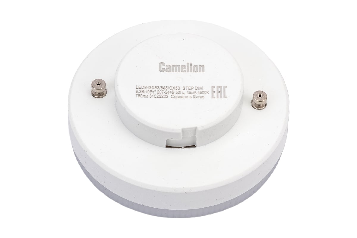 Лампа светодиодная Camelion LED9-GX53/845/GX53