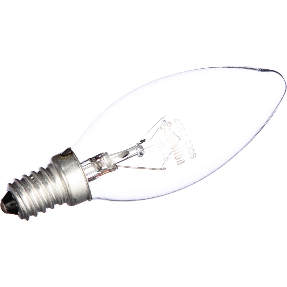 Электрическая лампа накаливания с прозрачной колбой MIC Camelion 40/B ...