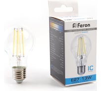 Cветодиодная лампа FERON lb-613 e27 13w 6400k, 48283 23729049