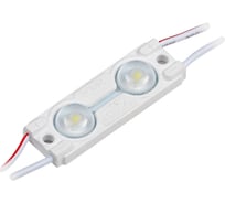 Светодиодный модуль Donled 0.96Вт, 12В, IP65, SMD2835 2LED, 86лм, холодный белый, 20 шт./гирлянда DL2W-L-HP