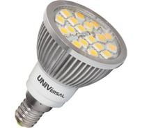 Лампа светодиодная UNIVersal ULED-SMD5050-PAR16-3.8-220-4-E27 5566041