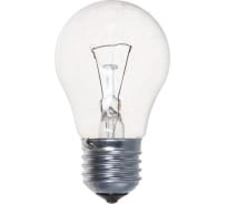 Прозрачная лампа накаливания КОСМОС Стандарт А55 ПР 75W E27 LKsmSt55CL75E27v2