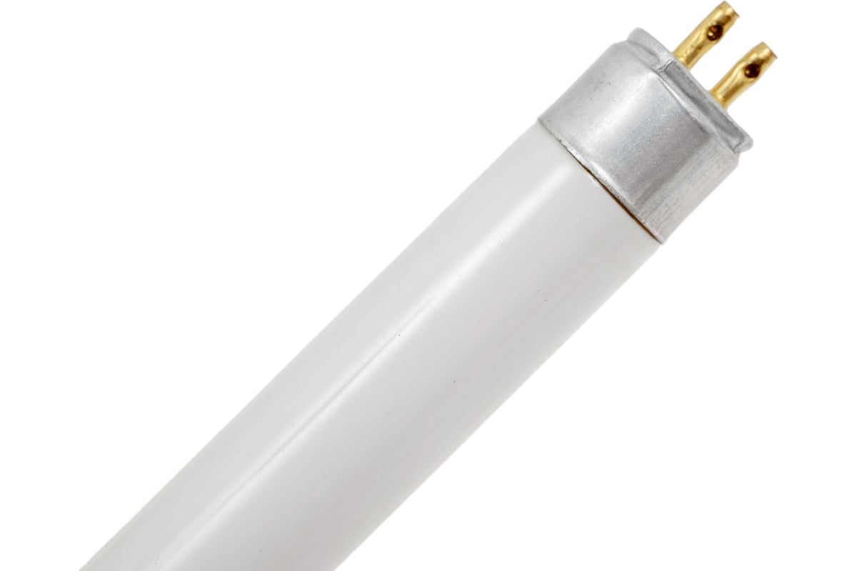 Люминесцентная линейная двухцокольная лампа TDM ЛЛ-16/8 Вт T5 4000 К ...