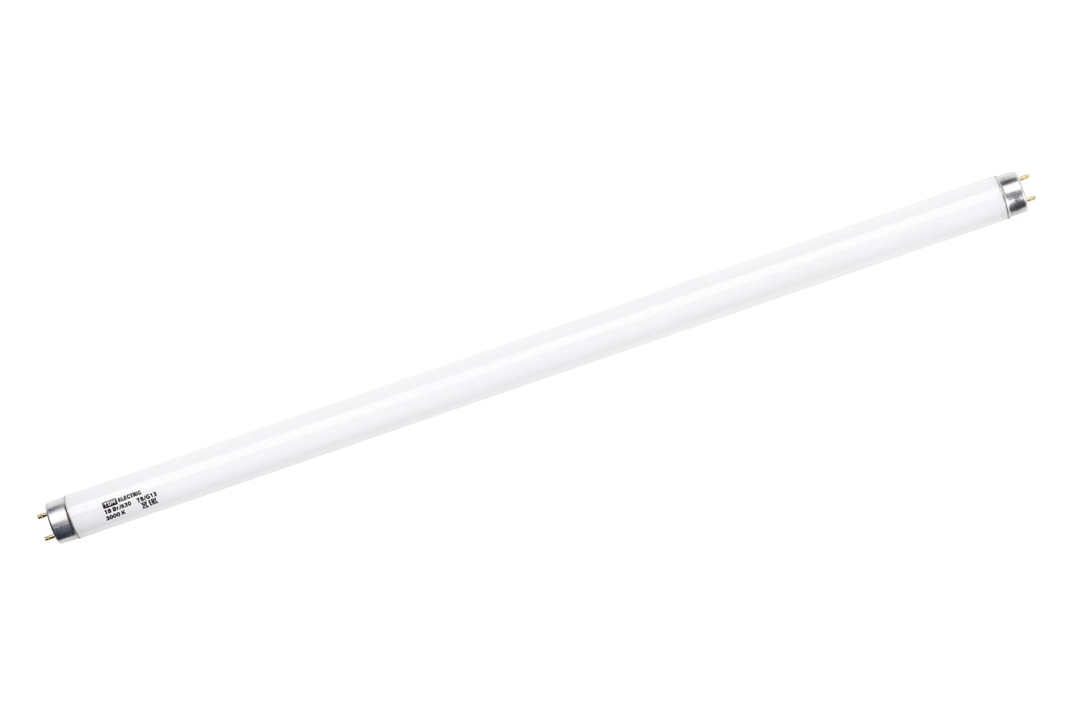 Лампа люминесцентная линейная TDM ЛБ-18Вт/630 T8/G13 3000 К SQ0355-0025 .