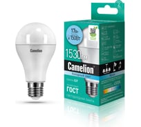 Светодиодная лампа 17Вт 220В Camelion LED17-A65/845/E27 12309