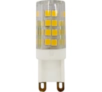 Светодиодная лампа ЭРА LED smd JCD-5w-220V-corn, ceramics-840-G9 Б0027864 15627122