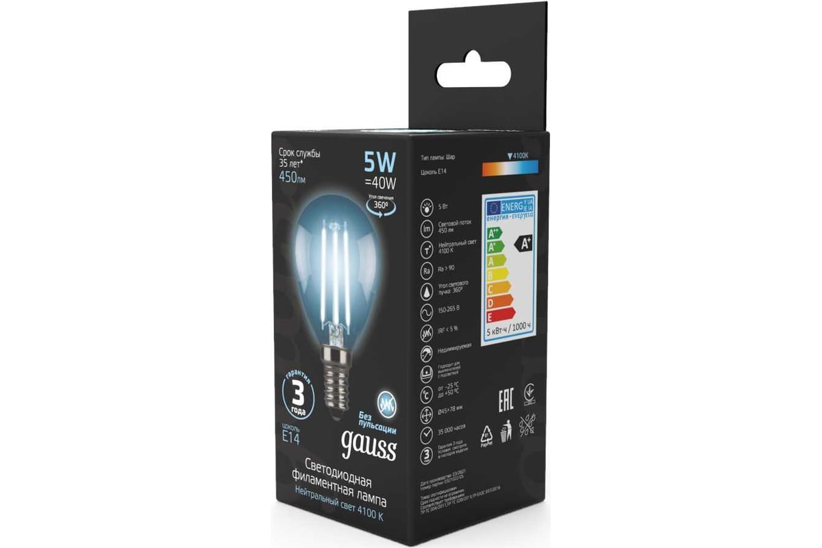 Лампы gauss filament. 7вт е27 белый шар Filament lb-52 Feron. 2700. Лампа Gauss Filament 105802004. Лампа, 2 шт. Gauss 105801105.