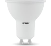 Лампа Gauss LED MR16 GU10 7W 3000K SQ 101506107 15629254