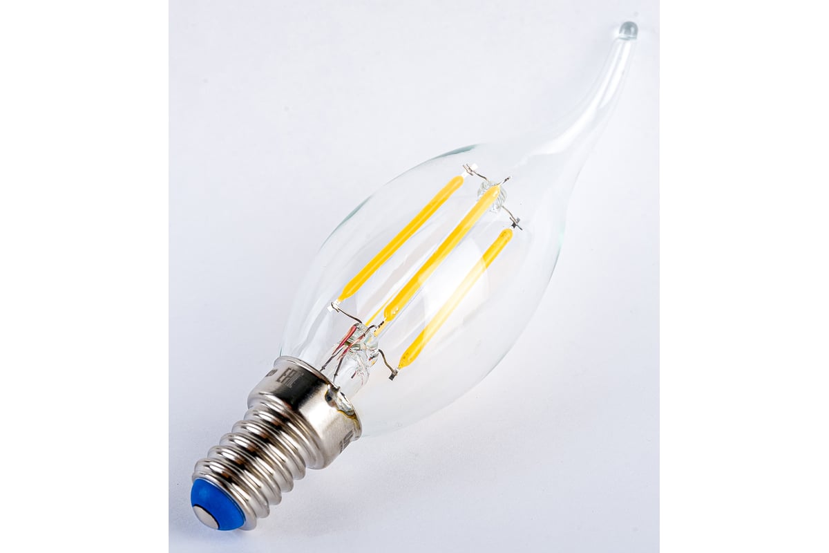 Светодиодная лампа  LED-CW35-6W/WW/E14/CL PLS02WH UL-00000200 .