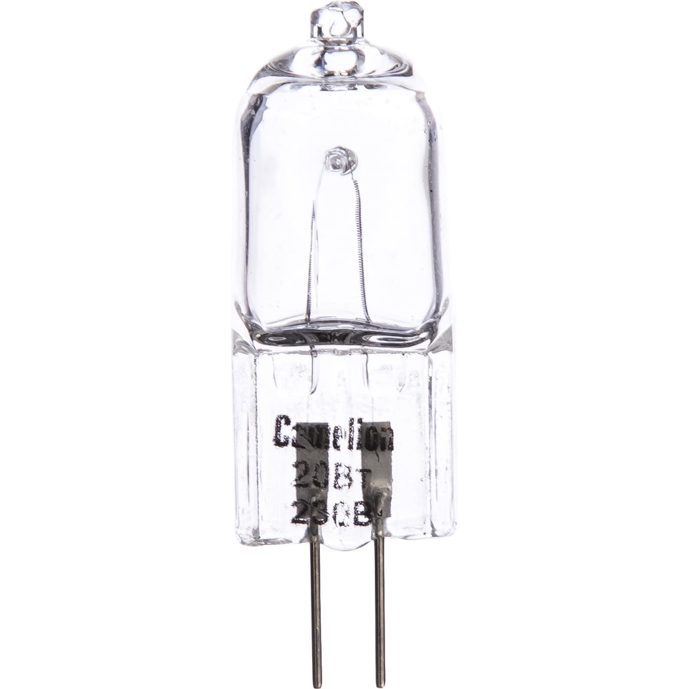 Галогенная лампа без рефлектора JD 20W g4 220V Camelion 10405 ...