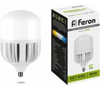 Светодиодная лампа Feron 60W 230V E27-Е40 4000K LB-65 25821 15636139