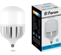 Светодиодная лампа 100W 230V E40 6400K Feron LB-65 25827 15635826