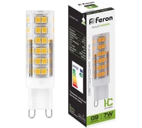 Светодиодная лампа FERON LB-433 7W 230V G9 4000K 25767 15694208