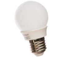 Светодиодная лампа ECOWATT A50 230В 4W 4000K E27 холодный белый свет 4606400614883