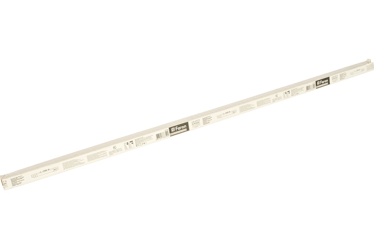 Лампа светодиодная T8 трубка Feron LB-213 18W 4000K 230V G13 1200мм белый свет