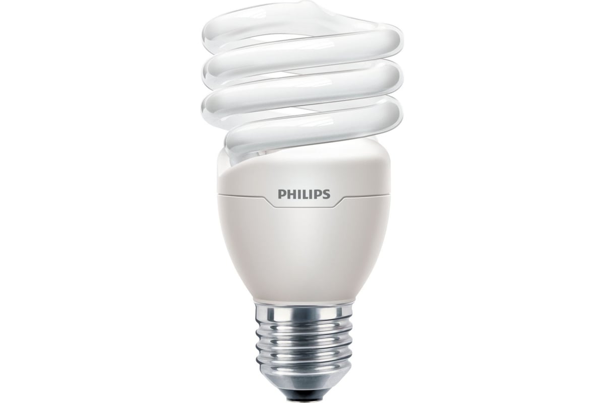 Люминесцентная компактная лампа PHILIPS Tornado T2 8y 20Вт E27 ...