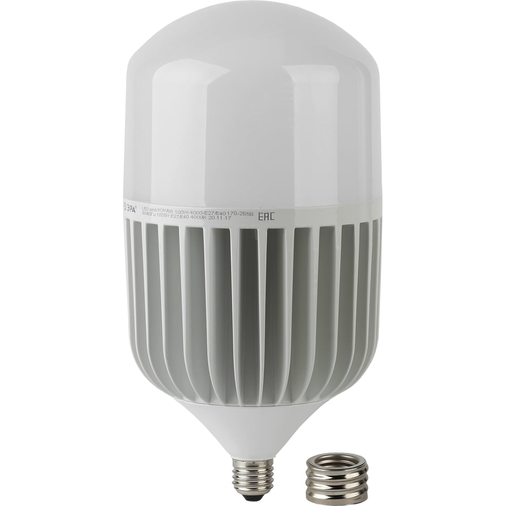 Светодиодная лампа ЭРА STD LED POWER T160-100W-6500-E27/E40 100Вт ...