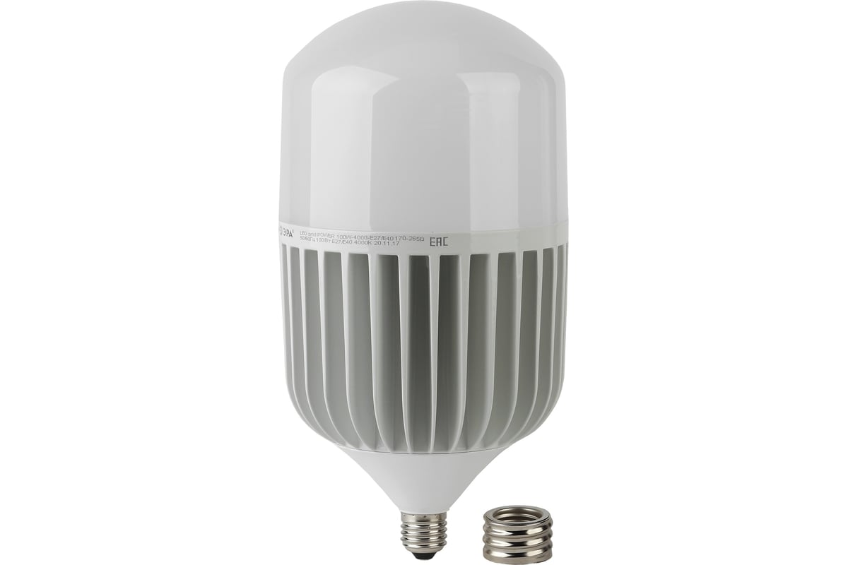 Светодиодная лампа ЭРА STD LED POWER T160-100W-6500-E27/E40 100Вт ...