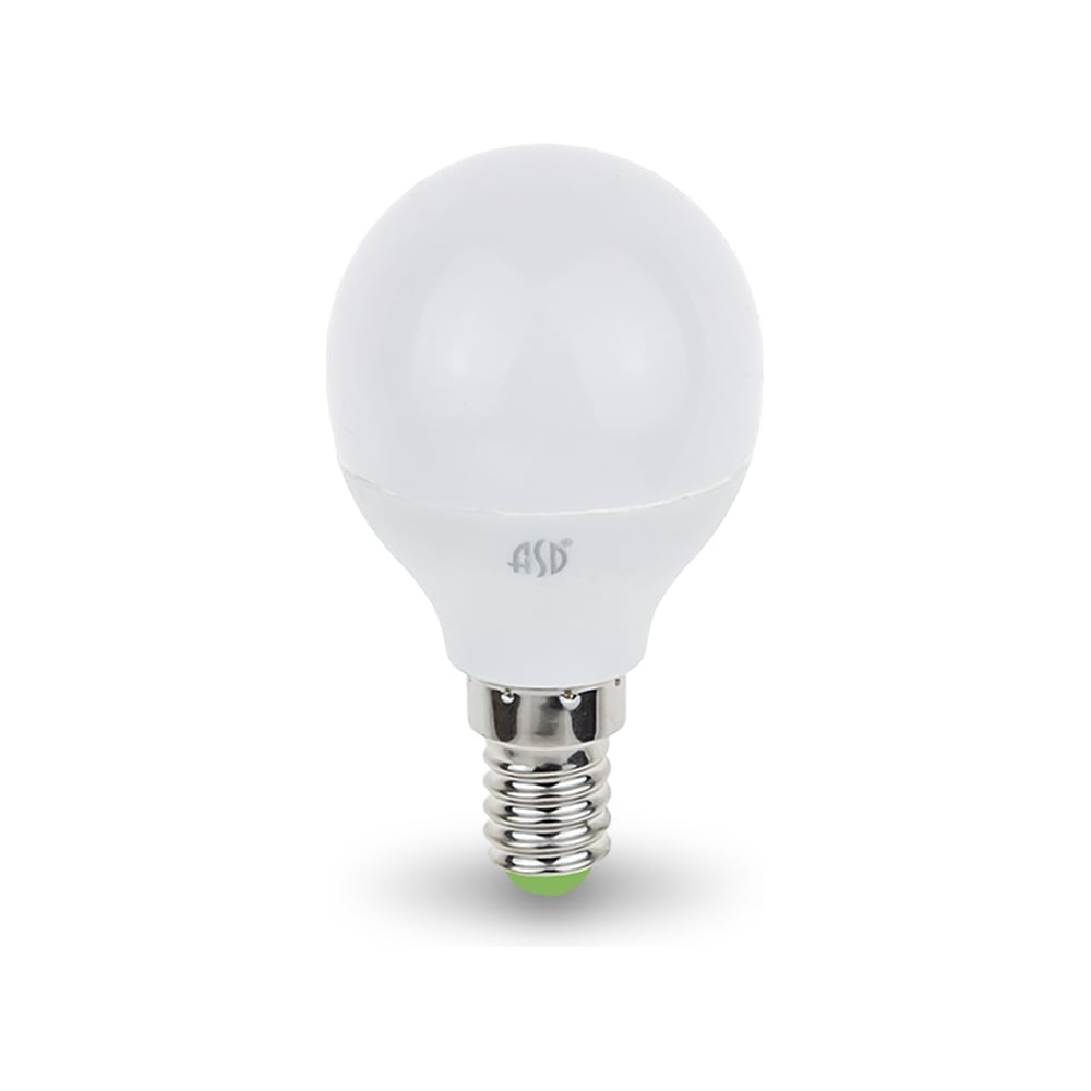 Светодиодная лампа ASD LED-ШАР-standard 3.5Вт 230В Е14 4000К 320Лм ...
