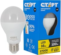 Светодиодная лампа в колбе лон СТАРТ LEDGLSE27 16W30