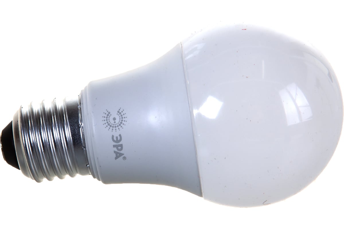 Светодиодная лампа ЭРА ECO LED A55-8W-827-E27, груша, теплый Б0032095 ...