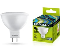 Электрическая светодиодная лампа Ergolux LED-JCDR-9W-GU5.3-6K JCDR 9Вт GU5.3 6500K 172-265В 13626