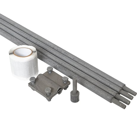 Безмуфтовый комплект заземления EKF 6м (стержни D=16мм) HZ gc-25601