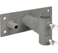 Держатель молниеприёмной мачты на стене ф40мм, L=100мм, оцинк Protectpro 2107