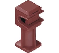 Держатель молниепроводника Protectpro, 6-8мм H=36мм, пластик (терракот) (ТП) 4213CZ