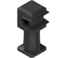 Держатель молниепроводника Protectpro, 6-8мм H=30мм, пластик (черный) 4210CZ/1