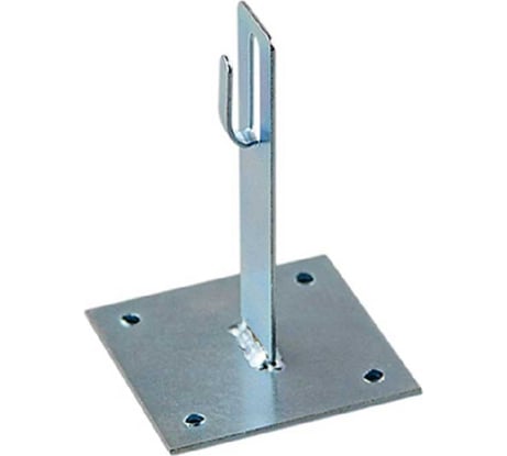 Кровельный держатель Protectpro с подставкой Н-100мм, оцинкованный4012/1