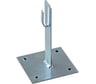 Кровельный держатель Protectpro с подставкой Н-100мм, оцинкованный4012/1